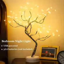 Bonsai tree light, The spirit. USB/BATTERY/REMOTE